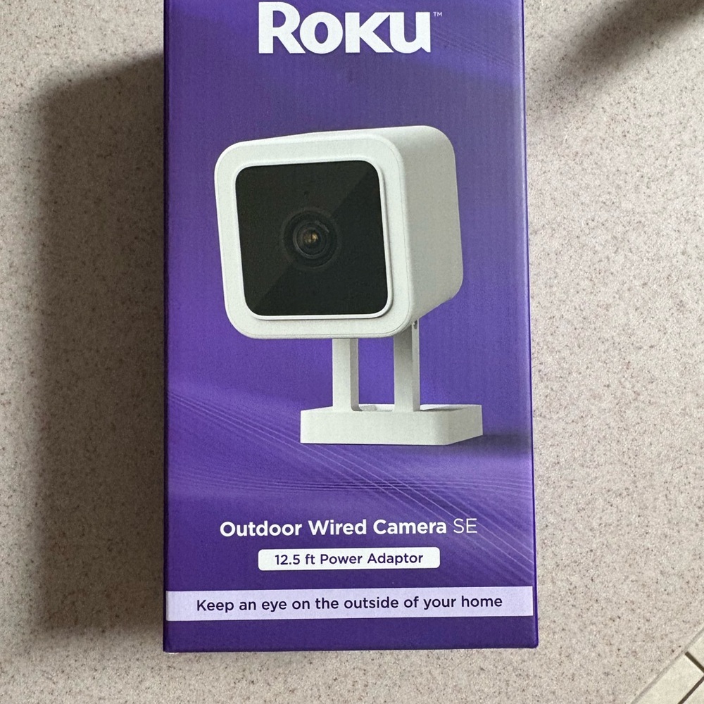 Roku Outdoor Wired Camera SE